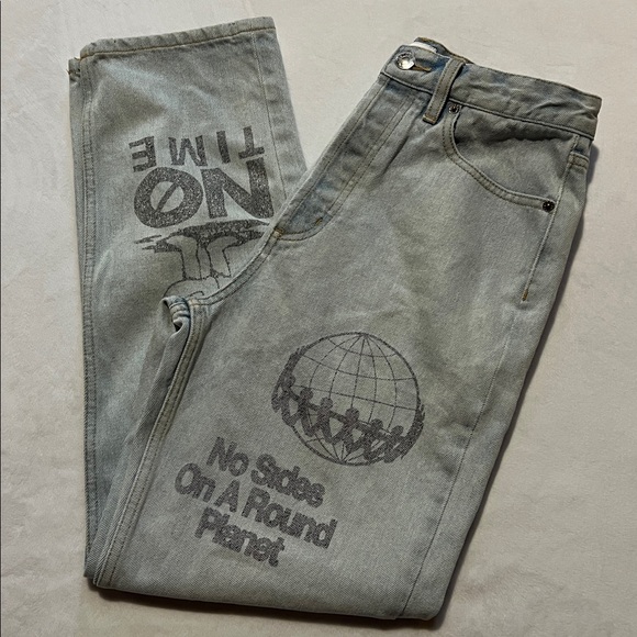 Y2K Obey High Rise Taylor boyfriend style jeans - Picture 10 of 15